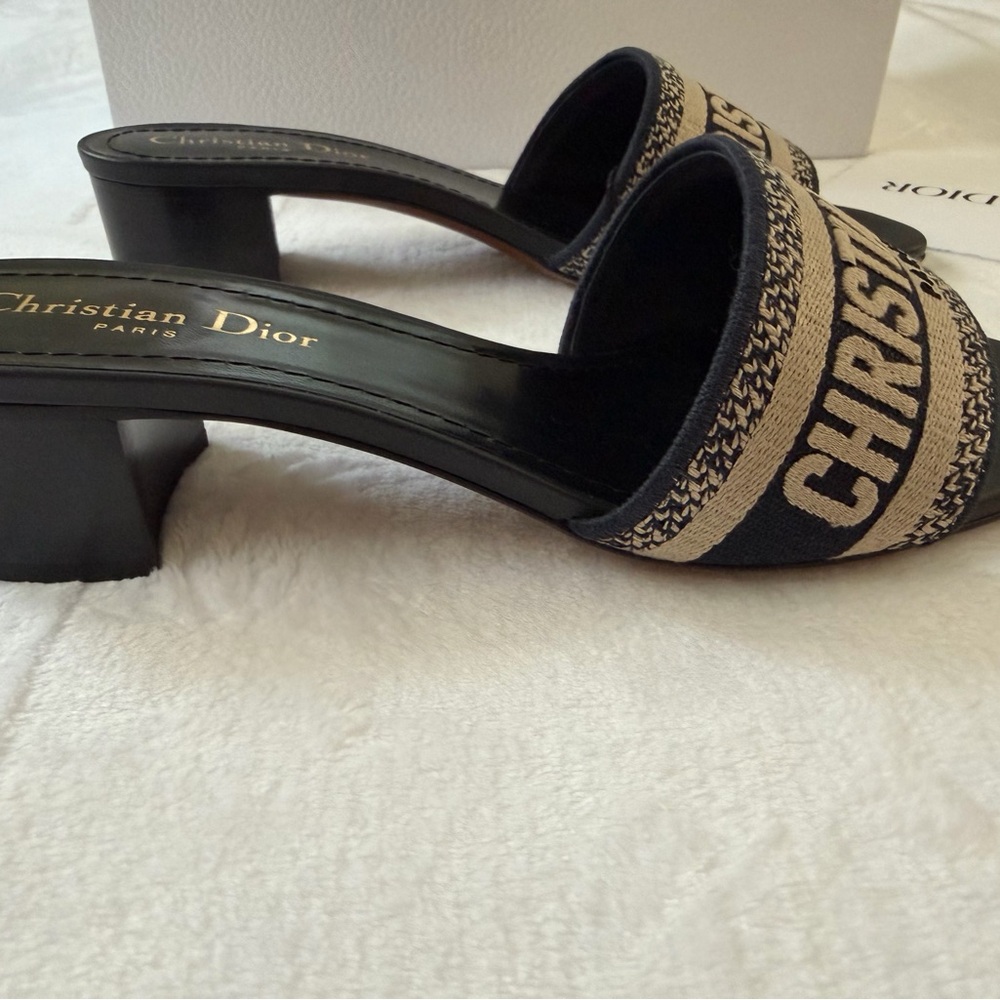 Christian Dior Logo Mule Sandals - Picture 5 of 5